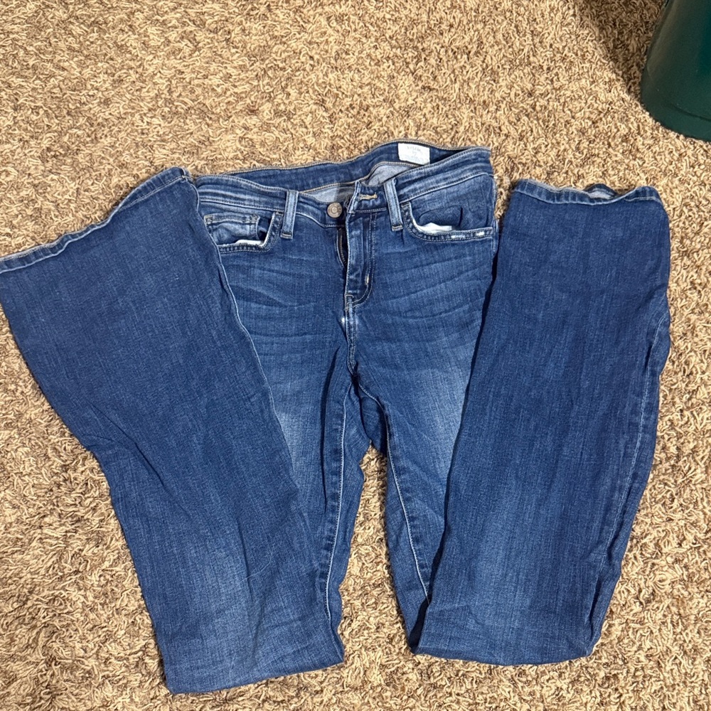 Stylish Indigo Women's Flare Jeans